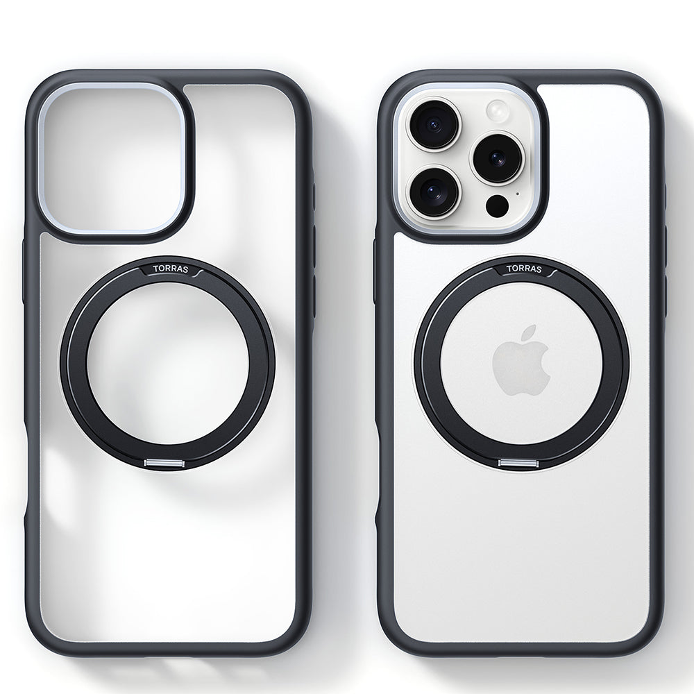 Torras - Ostand R Fusion MagSafe Series - iPhone 16 Pro Max - Black