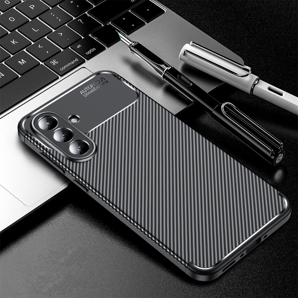 Techsuit - CarbonFiber - Samsung Galaxy A36 5G / A37 5G - Black