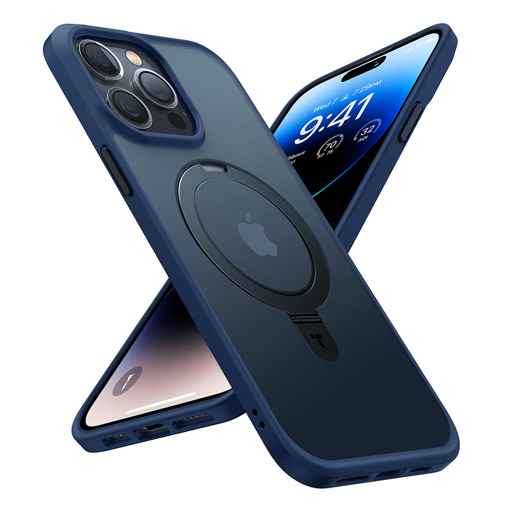 Torras - Ostand MagSafe Series - iPhone 15 Pro Max - Navy Blue