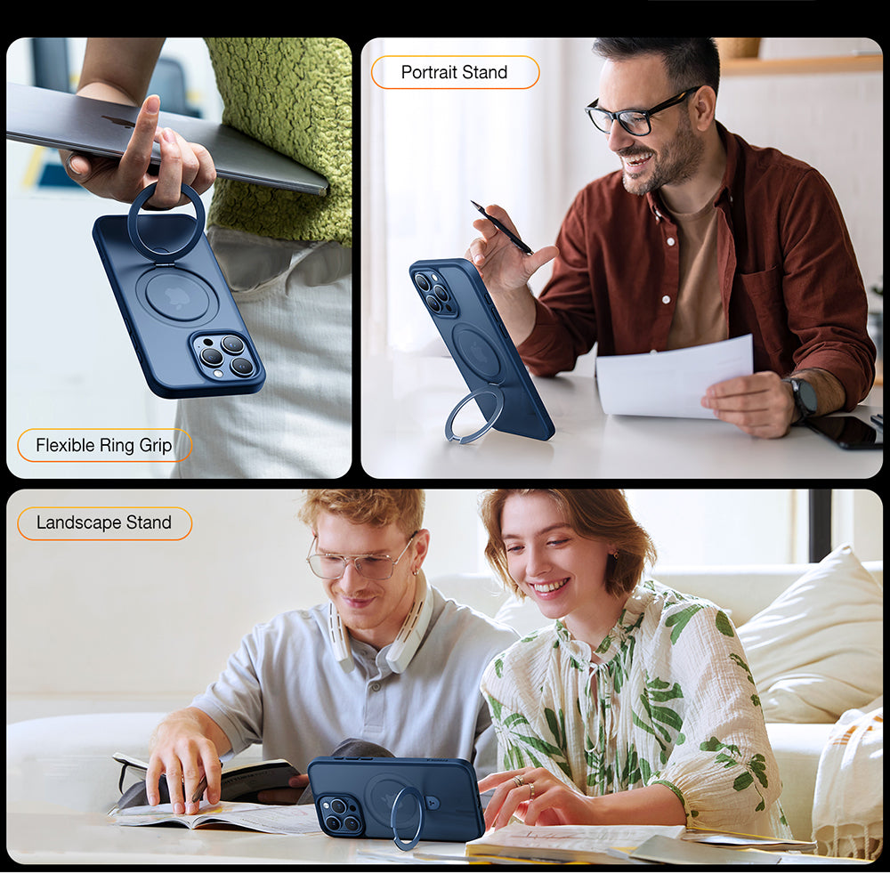 Torras - Ostand MagSafe Series - iPhone 15 Pro Max - Navy Blue