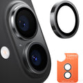 Torras - Lensguard Camera Protector - iPhone 16 / iPhone 16 Plus - Black