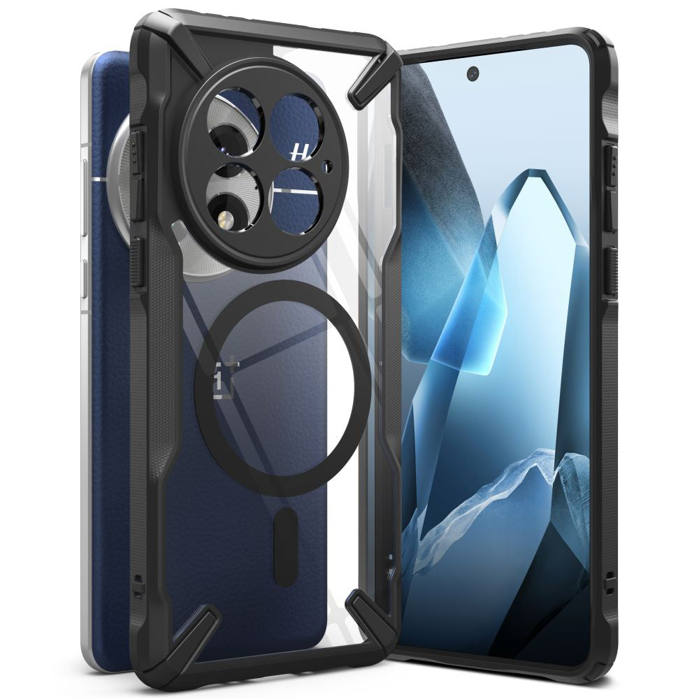 Ringke Husa de protectie Ringke Fusion X MagSafe compatibil cu OnePlus 13, Negru