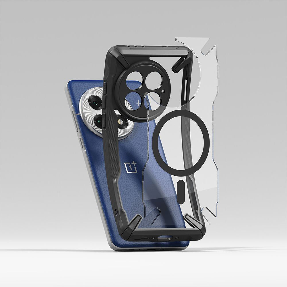 Ringke Husa de protectie Ringke Fusion X MagSafe compatibil cu OnePlus 13, Negru – imagine 5