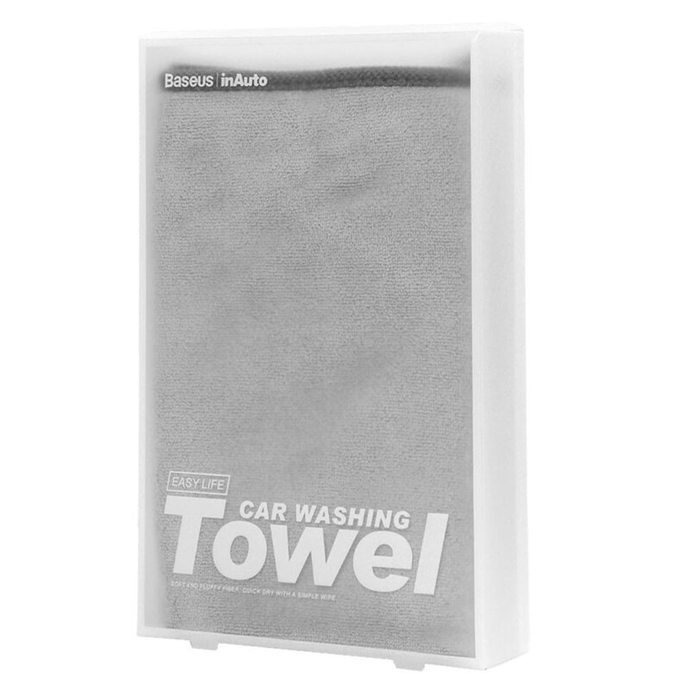 Baseus - Car Drying Towel (CRXCMJ-0G) - High-Quality Microfiber for Detailing, No Fiber/Color Loss, Universal, 40x40cm -