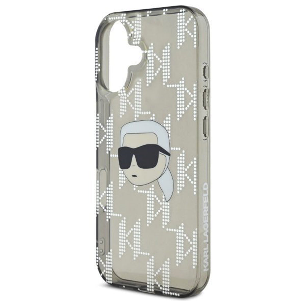 Karl Lagerfeld - IML Luxury Electroplated (KLHCP16SHKLPKHK) - iPhone 16 - Karl Head