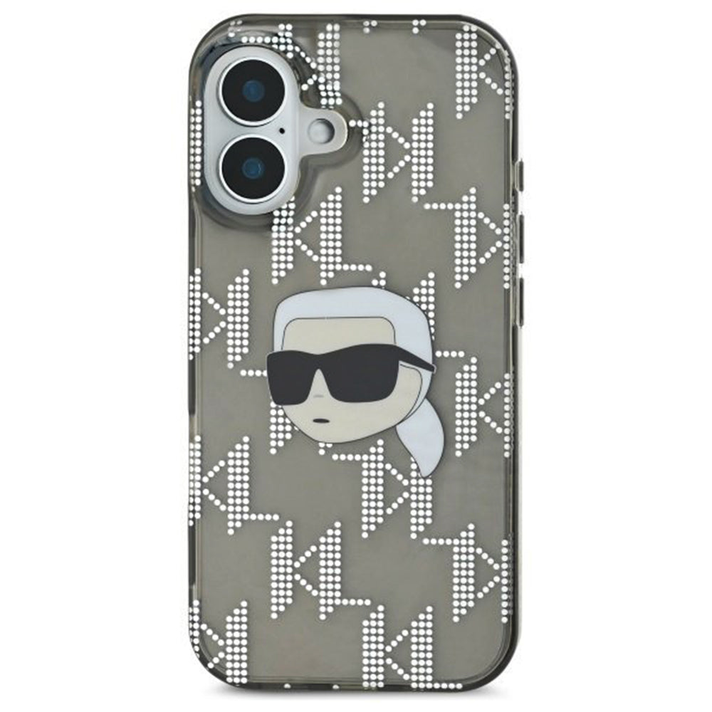 Karl Lagerfeld - IML Luxury Electroplated (KLHCP16SHKLPKHK) - iPhone 16 - Karl Head