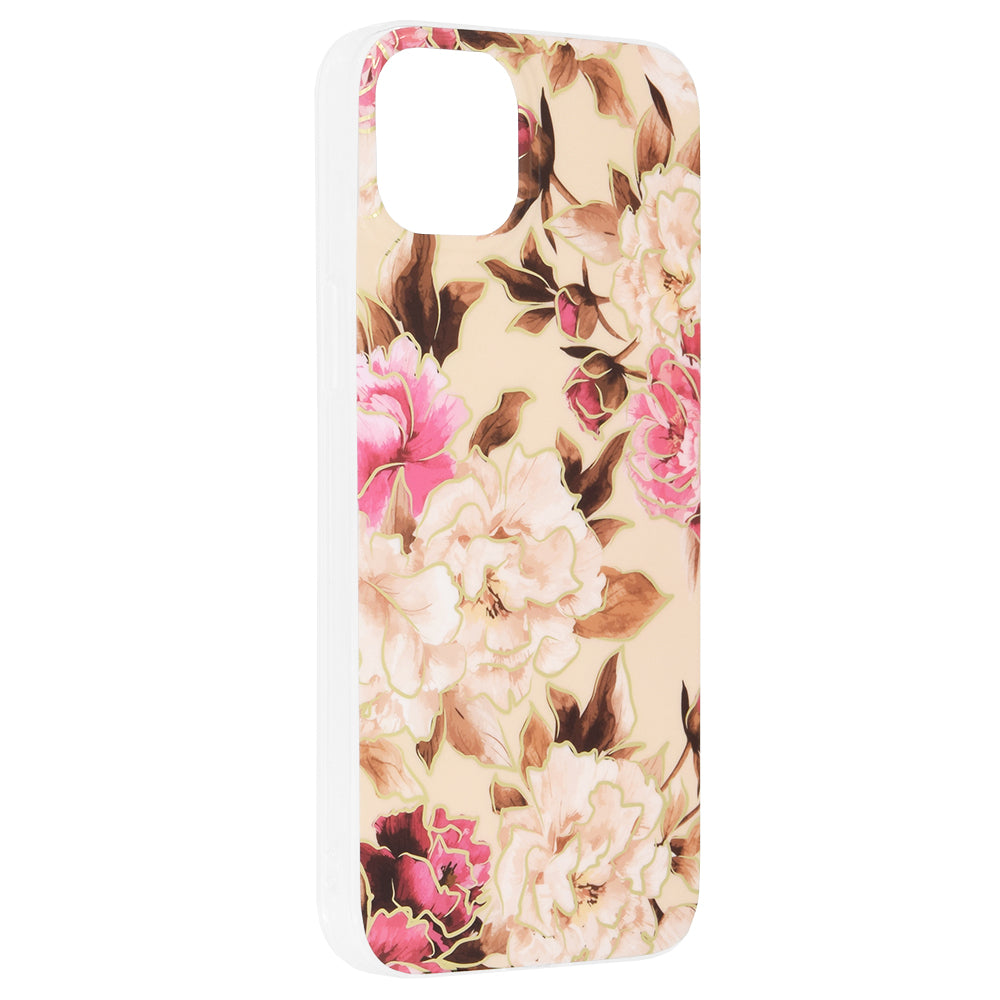 Techsuit - Marble Series - iPhone 14 Plus - Mary Berry Nude