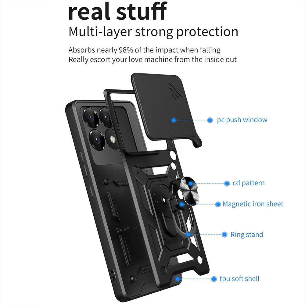 Techsuit - CamShield Series - Xiaomi Poco F6 Pro - Green