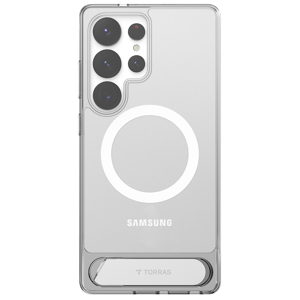 Torras - Pstand MagSafe - Samsung Galaxy S25 Ultra - Clear