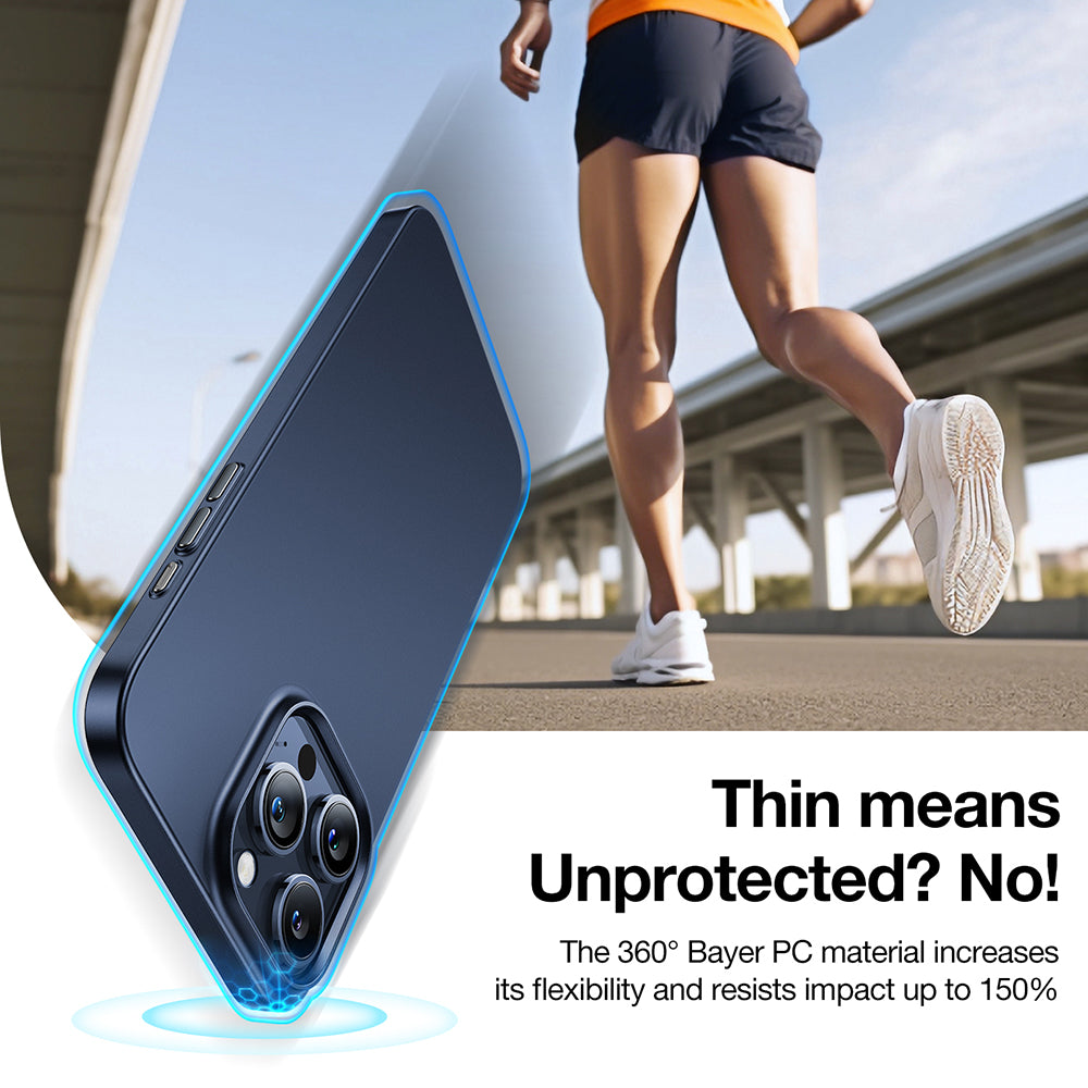 Torras - OriginFit-Mag Series - iPhone 15 Pro Max - Navy Blue