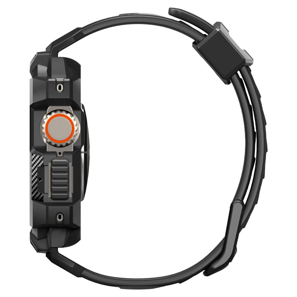 Spigen - Rugged Armor Pro (ACS05460) - Apple Watch Ultra / Ultra 2 - Black