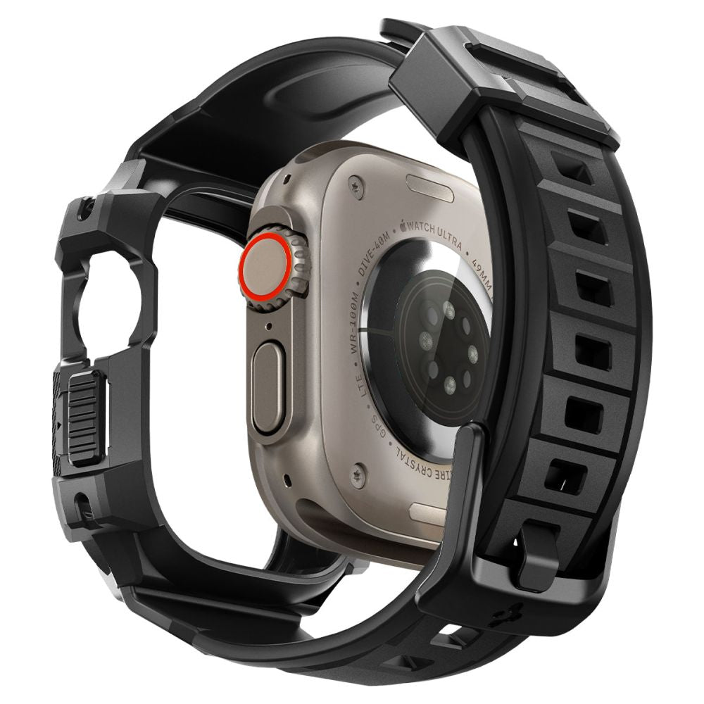 Spigen - Rugged Armor Pro (ACS05460) - Apple Watch Ultra / Ultra 2 - Black