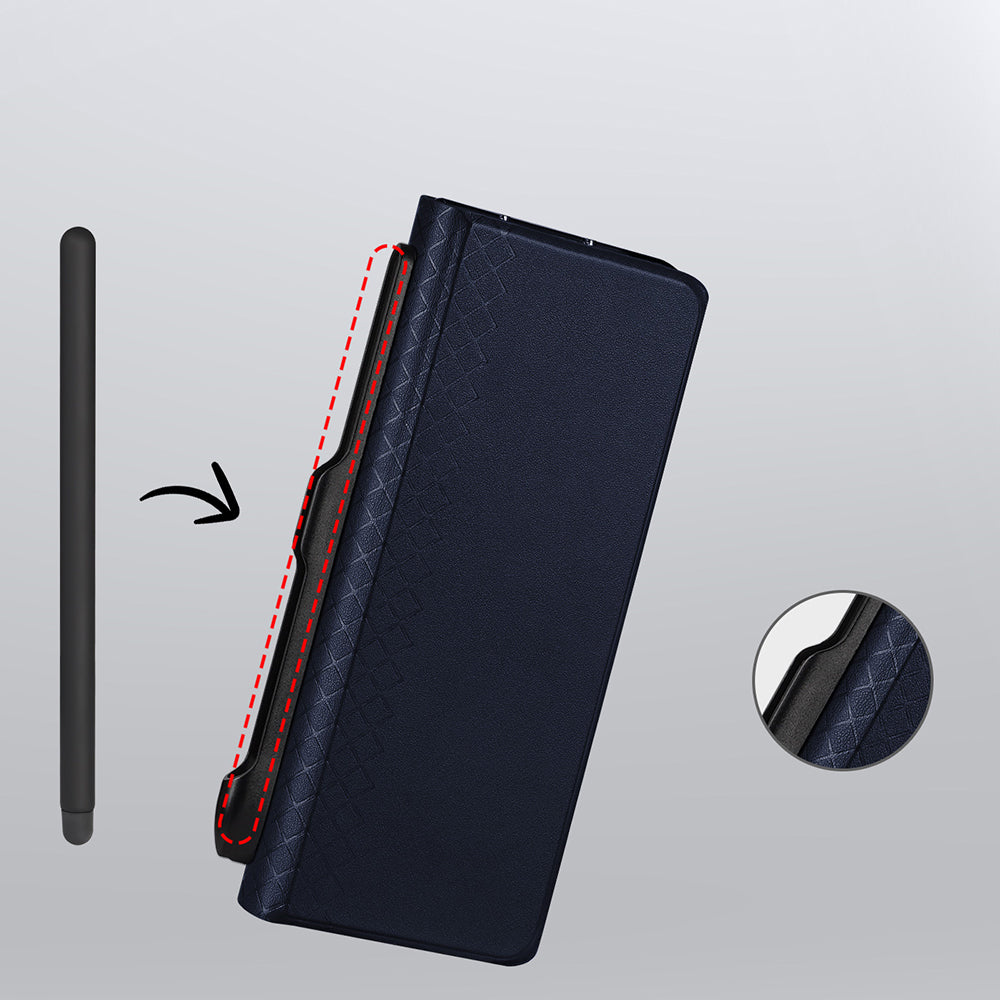Dux Ducis - Bril (with Pencil Holder) - Samsung Galaxy Z Fold SE - Black