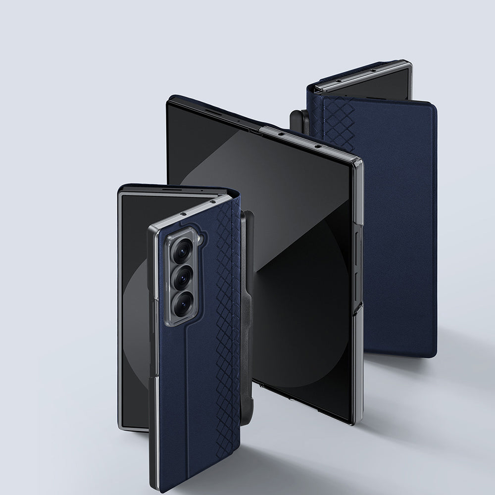 Dux Ducis - Bril (with Pencil Holder) - Samsung Galaxy Z Fold SE - Black