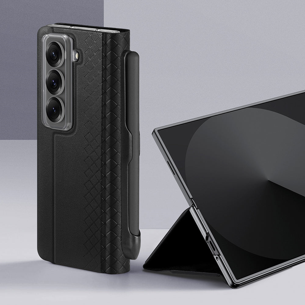 Dux Ducis - Bril (with Pencil Holder) - Samsung Galaxy Z Fold SE - Black