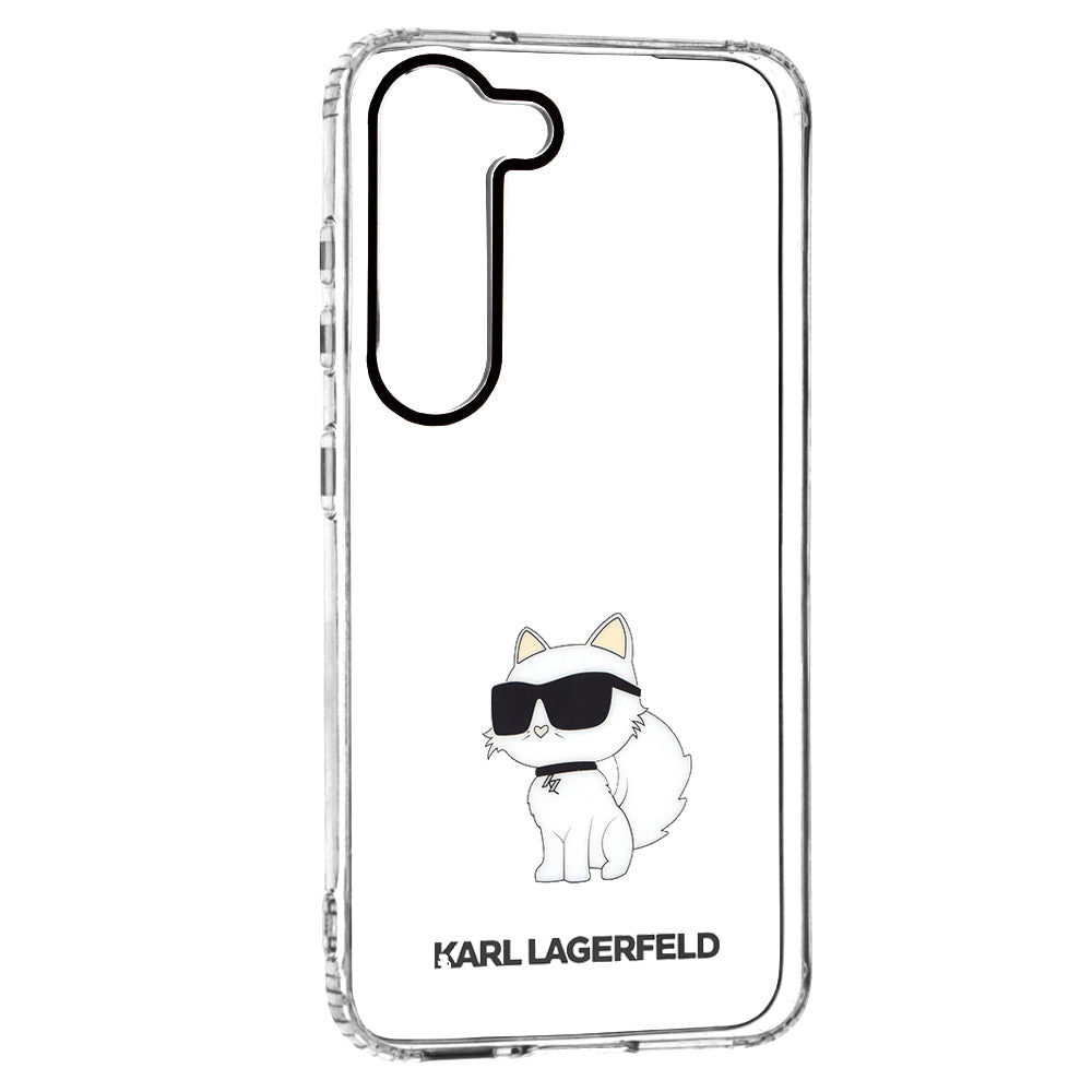 Karl Lagerfeld - Hardcase Transparent (KLHCS23SHNCHTCT) - Samsung Galaxy S23 - Ikonik Choupette