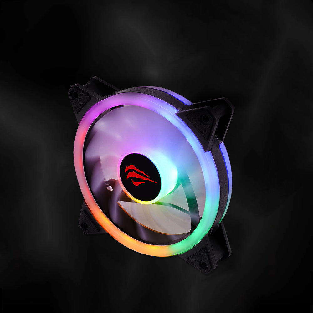 Havit - Cooler Fan (F2089) - for PC, 1200RPM, 35dBA, 1.32W, 12V - Black