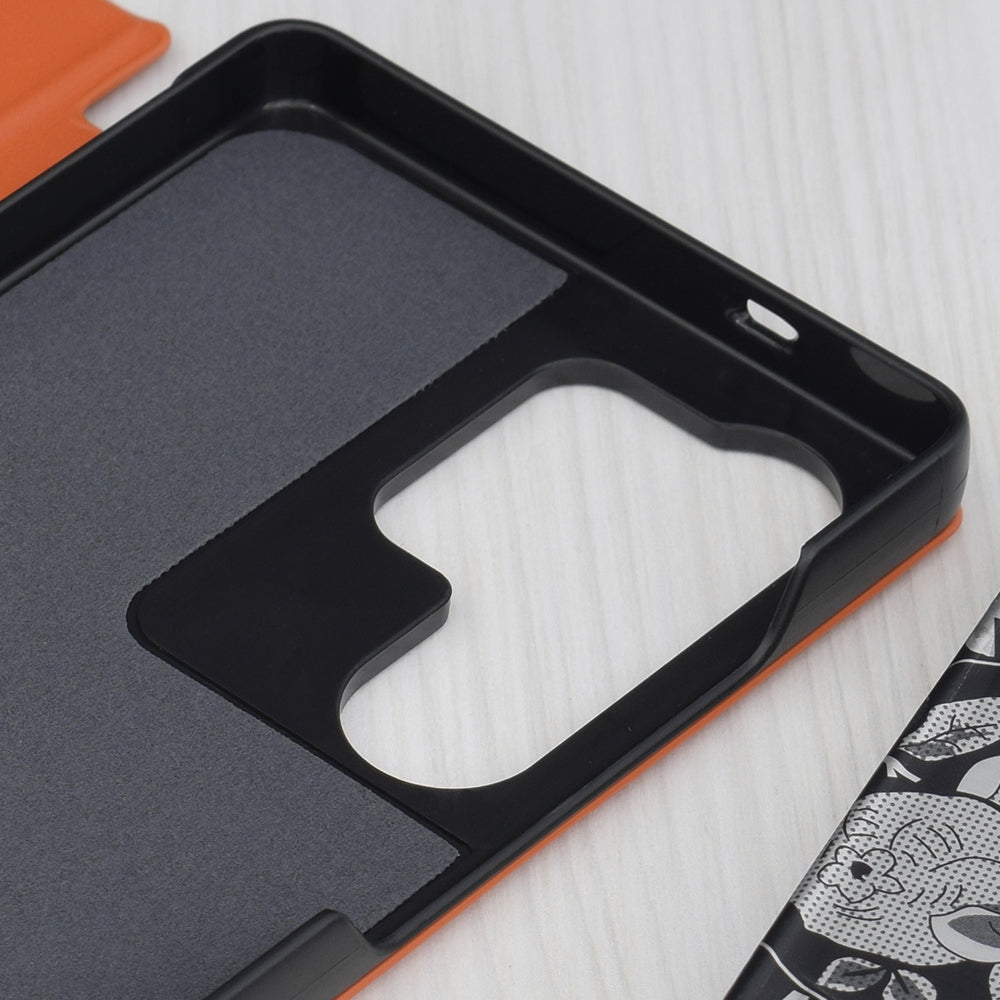 Techsuit - eFold Series - Samsung Galaxy S25 Ultra - Orange