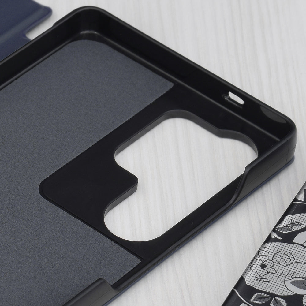 TechSuit Husa de protectie Techsuit eFold Series compatibil cu Samsung Galaxy S25 Ultra, Albastru Inchis – imagine 3