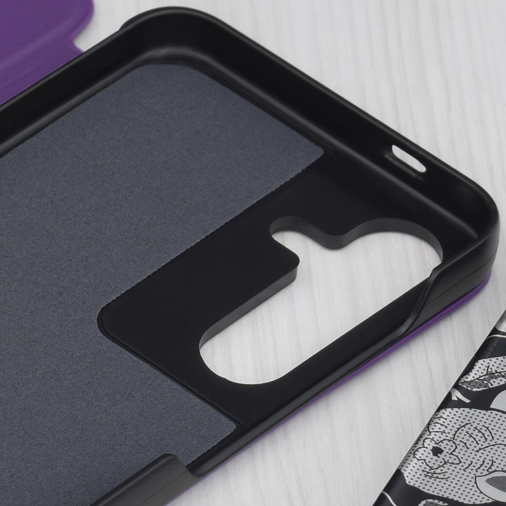 Techsuit - eFold Series - Samsung Galaxy S25 - Purple