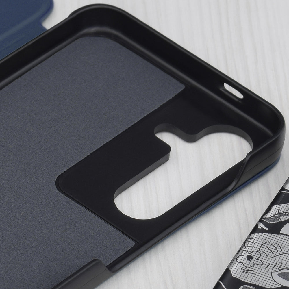 Techsuit - eFold Series - Samsung Galaxy S25 - Dark Blue