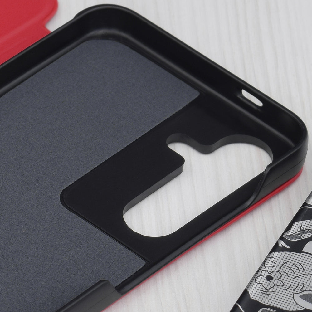 Techsuit - eFold Series - Samsung Galaxy S25 - Red