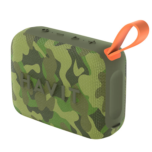 Havit - Wireless Speaker (SK874BT) - Type-C, Bluetooth 5.4, TWS, TF, FM, USB, Hands-Free Call, IPX5, 1200mAh - Squad
