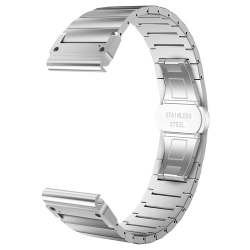 Techsuit - Watchband QuickFit 20mm (W012) - Instinct 2S/2S Solar/Approach S70 42mm/fenix 7S Pro Sapphire Solar - Silver