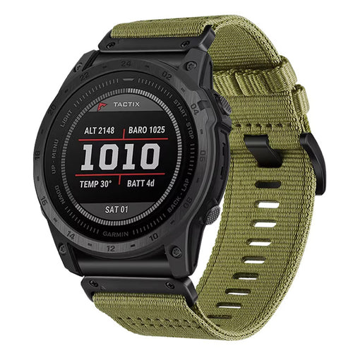 Techsuit - Watchband QuickFit 20mm (W070) - Instinct 2S/2S Solar/Approach S70 42mm/fenix 7S Pro Sapphire Solar - Green D