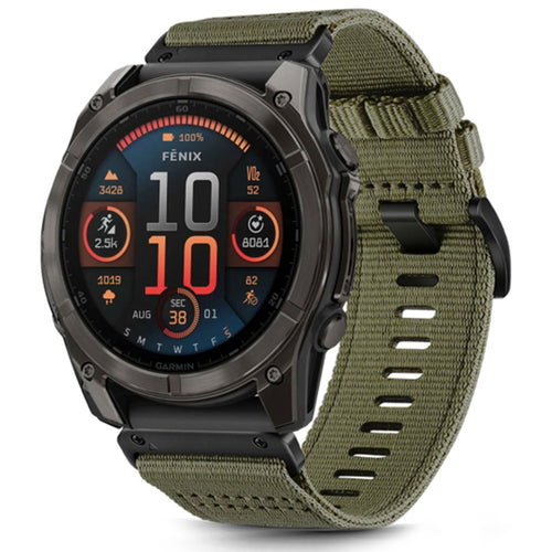 Techsuit - Watchband QuickFit 20mm (W070) - Instinct 2S/2S Solar/Approach S70 42mm/fenix 7S Pro Sapphire Solar - Camo Gr