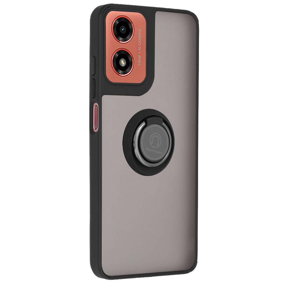 Techsuit - Glinth - Motorola Moto G04 / Moto G04s / Moto G24 / Moto E14 - Black
