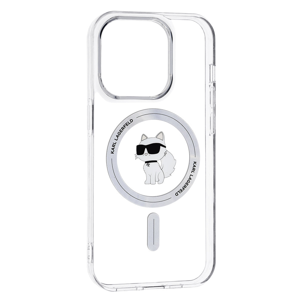 Karl Lagerfeld - IML MagSafe (KLHMP14XHFCCNOT) - iPhone 14 Pro Max - Transparent Choupette