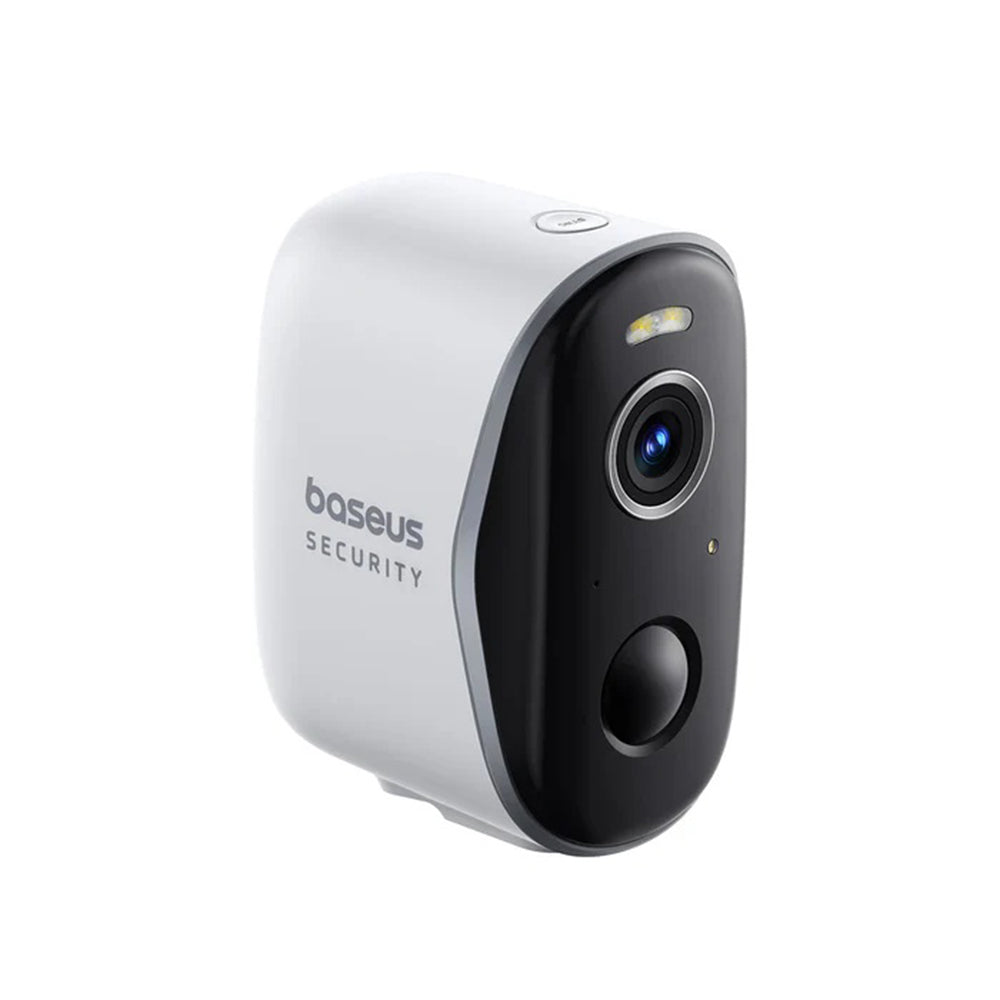 Baseus - Outdoor Camera Security N1 (S0TW002131) - 2K, 16GB, 2x Camera Kit, Two-way Talk, Night Vision, IP67, 7800mAh - 