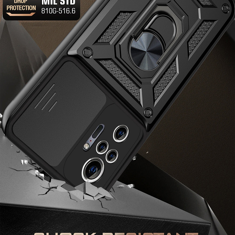 Techsuit - CamShield Series - Xiaomi Redmi Note 10 Pro / Note 10 Pro Max - Black