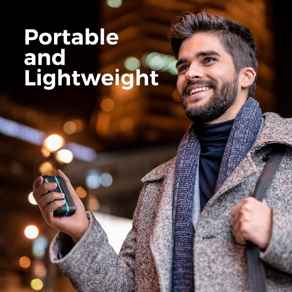 Ocoopa - Hand Warmer UT2s GamerPRO (UT4103-BK) - Type-C, with Power Bank, RGB Lights, Magnetic, MagTwins, 2x 5000mAh - B