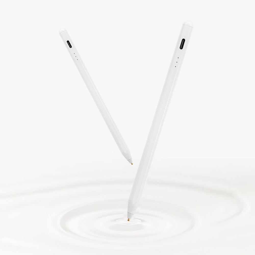 Techsuit - Stylus Pen (S3) - for Phones and Tablets, Universal, Active, Type-C, Fast Charging, 130mAh - Purple