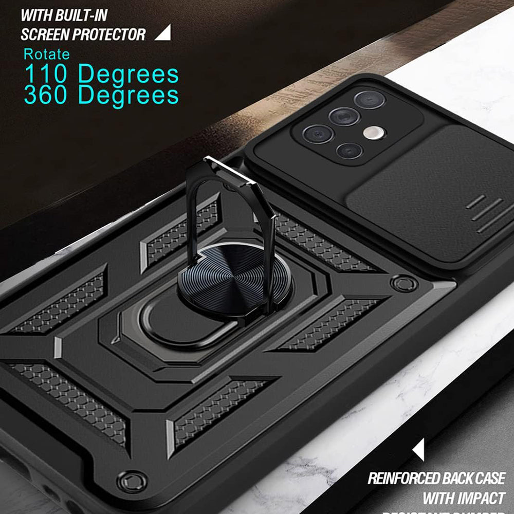 Techsuit - CamShield Series - Samsung Galaxy A71 4G - Black