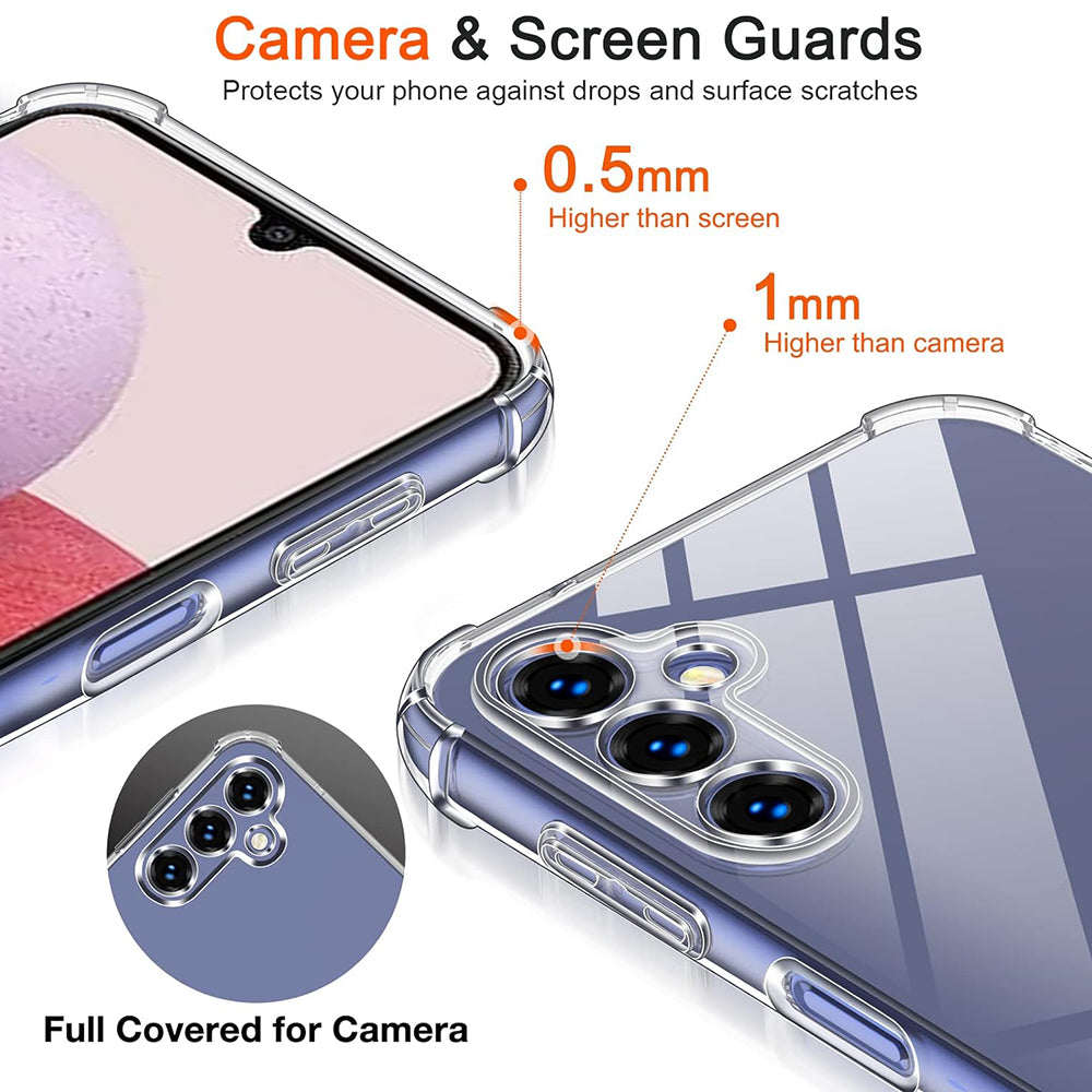 Techsuit - Shockproof Clear Silicone - Samsung Galaxy S10 Lite - Clear