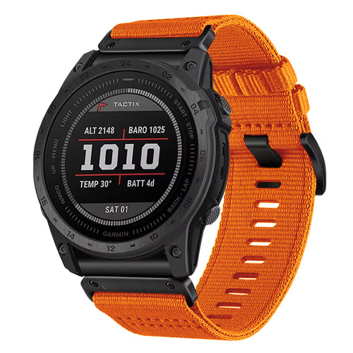 Techsuit - Watchband QuickFit 20mm (W070) - Instinct 2S/2S Solar/Approach S70 42mm/fenix 7S Pro Sapphire Solar - Orange 