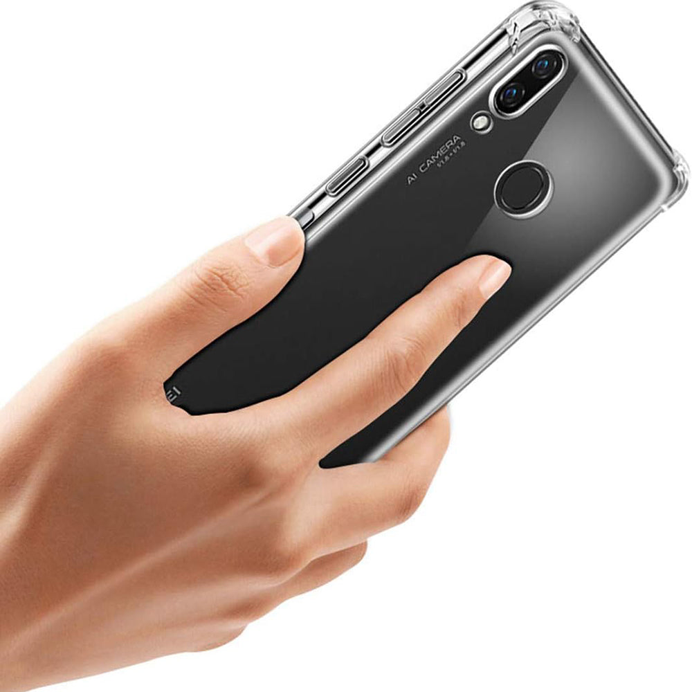 Techsuit - Shockproof Clear Silicone - Huawei Mate 20 Pro - Clear
