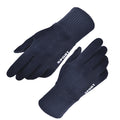Techsuit - Touchscreen Gloves Suede (ST0009) - PU Leather, Plush Interior - Blue