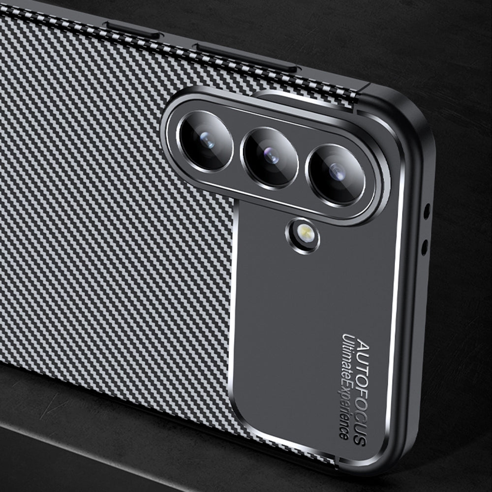 Techsuit - CarbonFiber - Samsung Galaxy A56 5G - Black