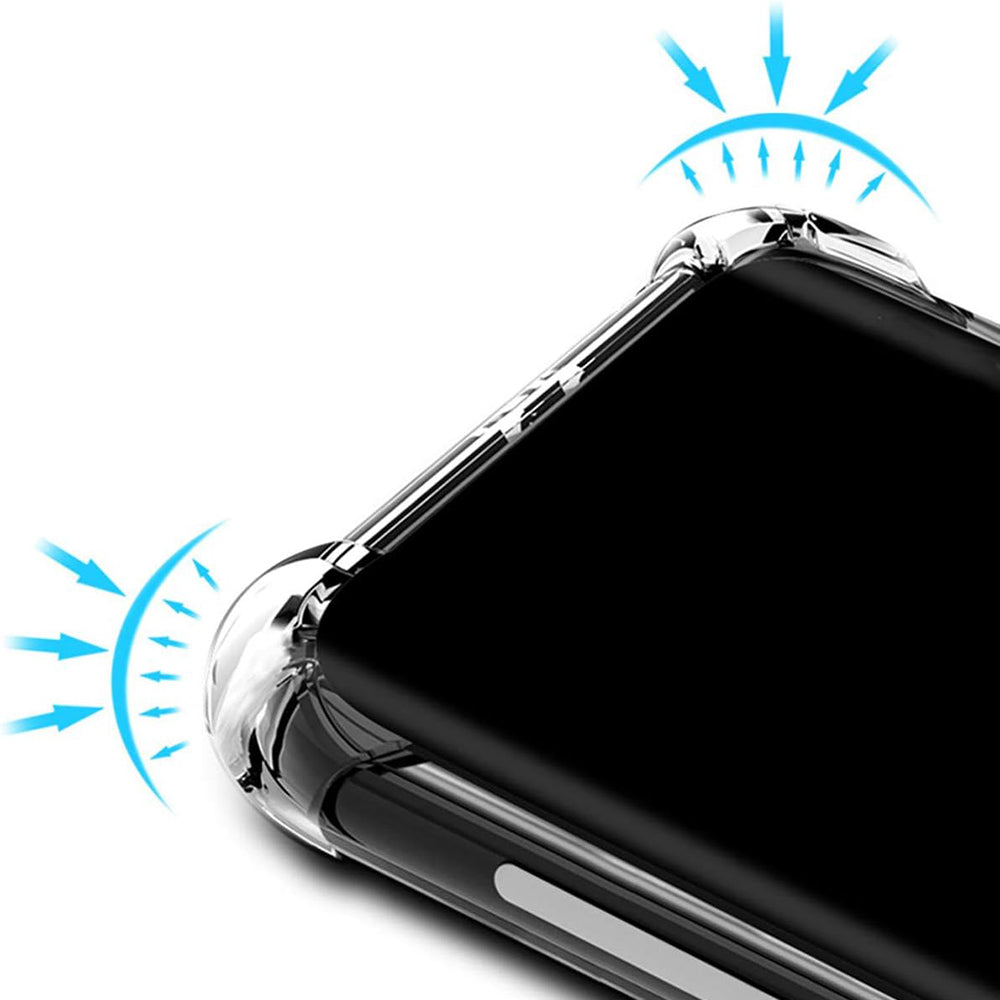 Techsuit - Shockproof Clear Silicone - Huawei P20 - Clear