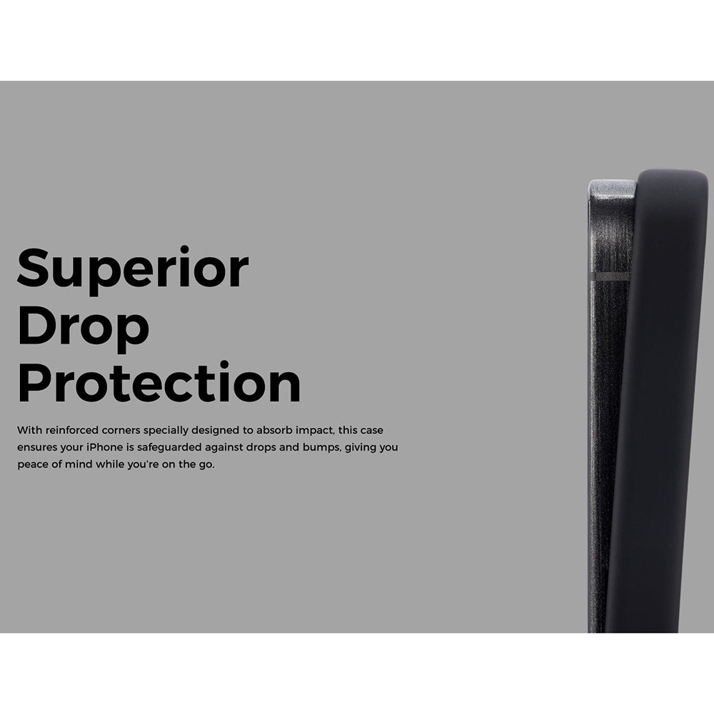 Edizard - Pro MagSafe Case - iPhone 15 Plus - Black