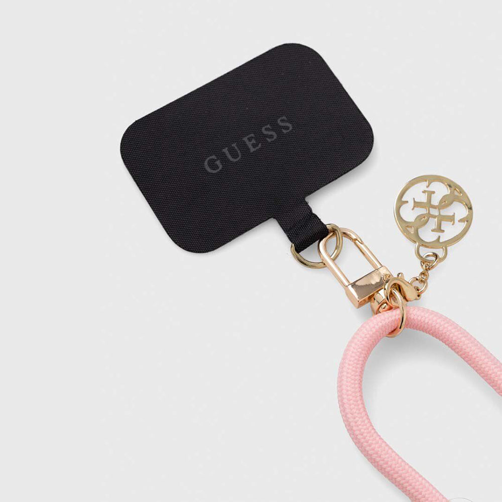 Guess - Crossbody Cord (GUOUCNMG4EP) - Universal, Nylon - Pink