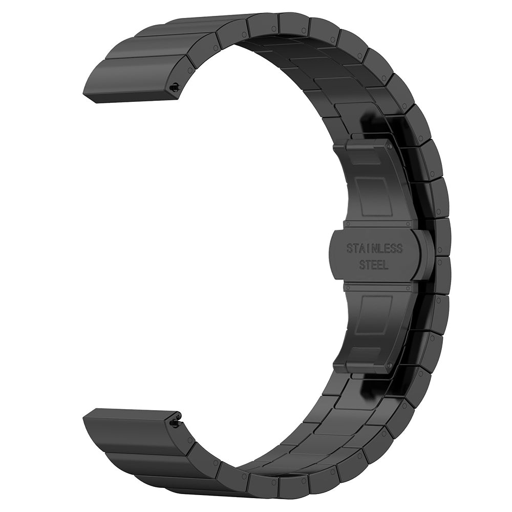 Techsuit - Watchband 22mm (W012) - Huawei Watch GT 2 (46mm)/GT 2 Pro/GT 3 Pro (46mm)/Ultimate, Xiaomi Watch S1 - Black