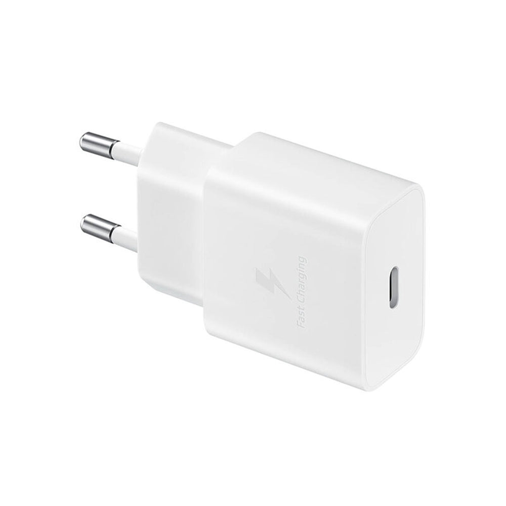 Samsung - Original Wall Charger (EP-T1510NWEGEU) - Type-C Fast Charging 15W - White (Blister Packing)