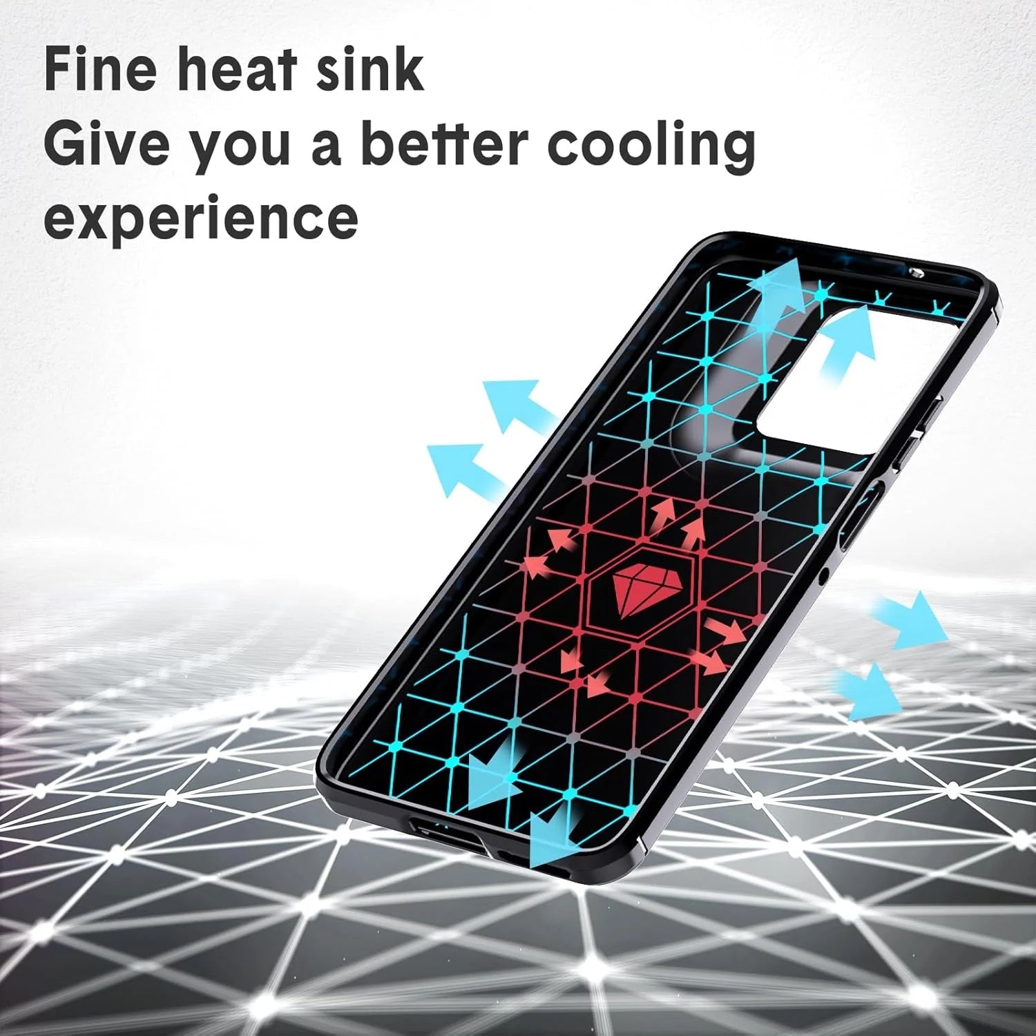 Techsuit - Carbon Silicone - Motorola Moto G15 / G15 Power / G17 / G17 Power - Black