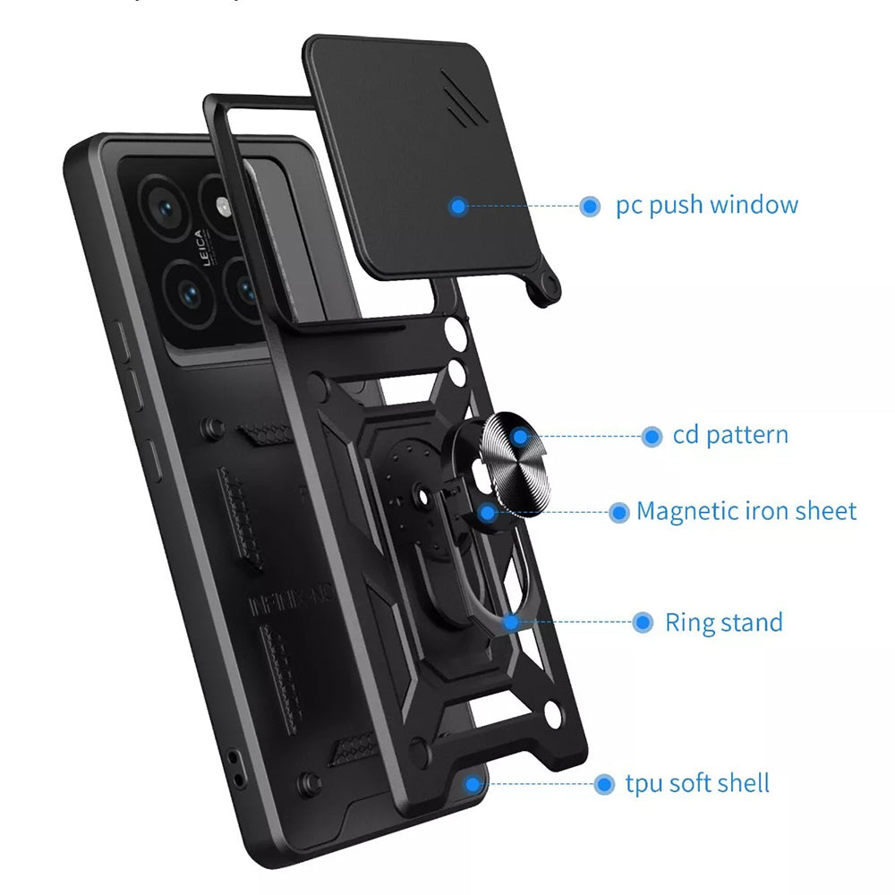 Techsuit - CamShield Series - Xiaomi 15 - Black
