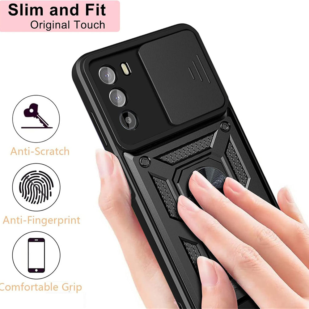 Techsuit - CamShield Series - Motorola Moto G62 5G - Black